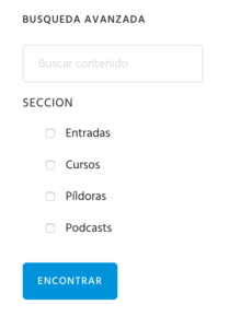 caja de búsqueda