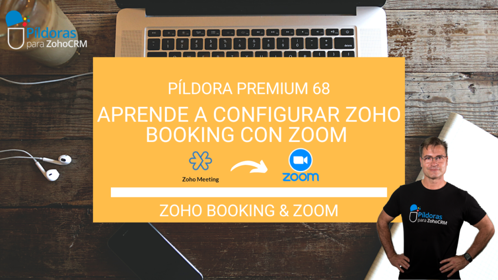 aprende a configurar zoho Booking con zoom